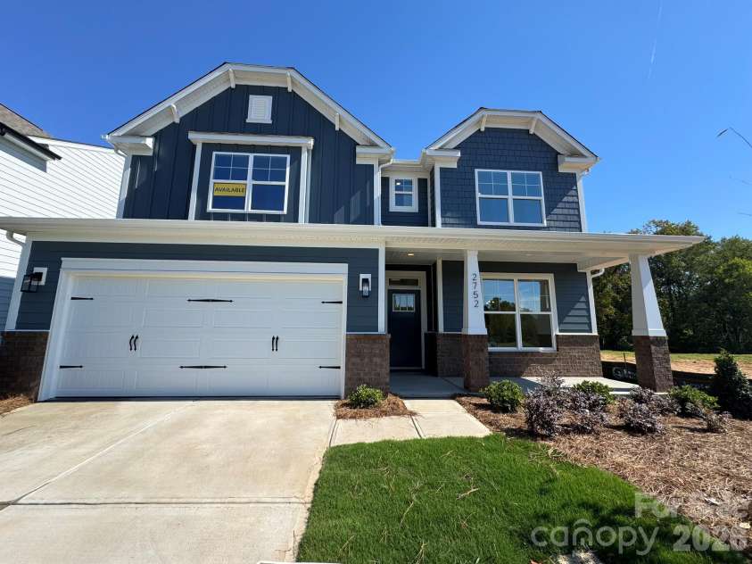 2752 Ashton Park Lane, Monroe, NC 28110.  MLS# CAR4430811, YatesRealty ID 54431. Homesite 18 features a Davidson E floorplan