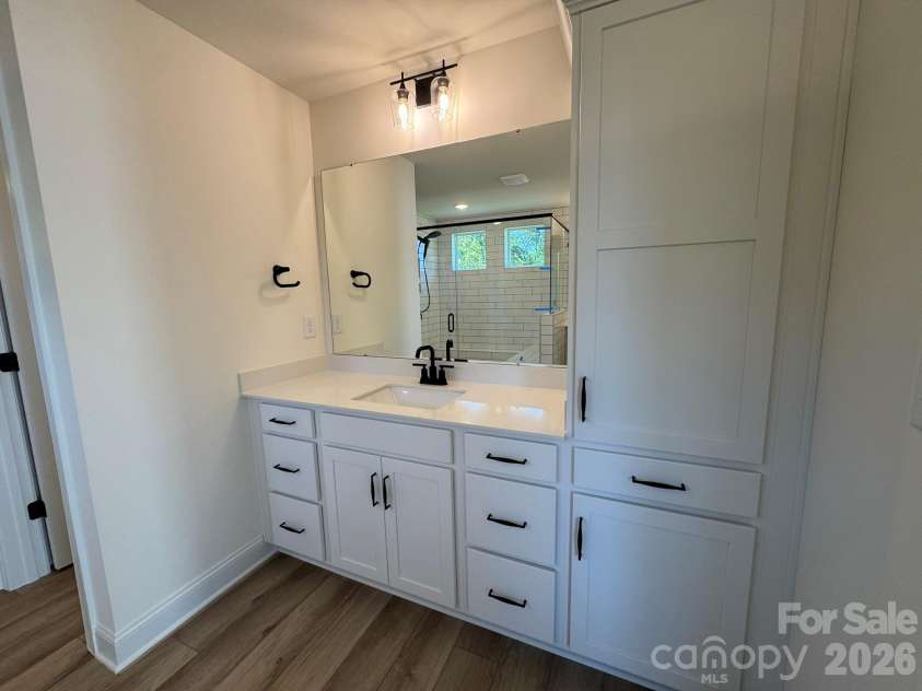 2752 Ashton Park Lane, Monroe, NC 28110.  MLS# CAR4430811, YatesRealty ID 54431. Primary Bathroom