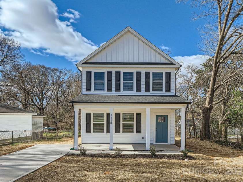 117 Mountain View Street, Gastonia, NC 28052.  MLS# CAR4232029, YatesRealty ID 5444. Front