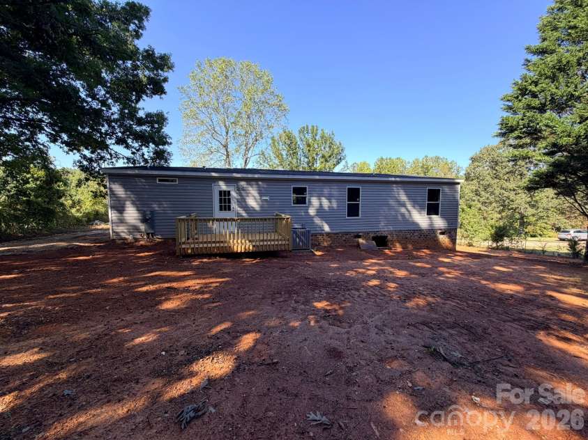 1066 Gold Mine Drive, Catawba, NC 28609.  MLS# CAR4430584, YatesRealty ID 54447. Back of Home