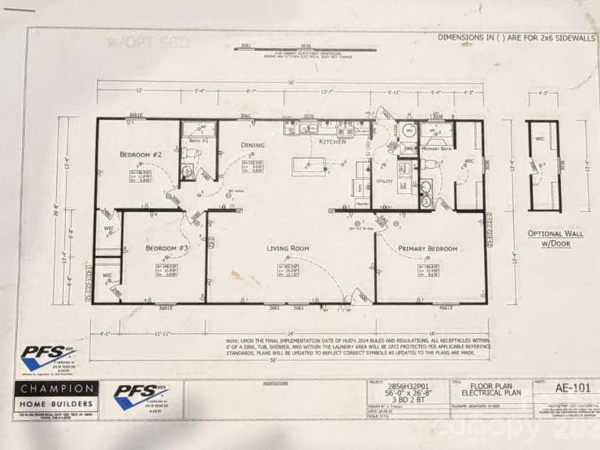 1066 Gold Mine Drive, Catawba, NC 28609.  MLS# CAR4430584, YatesRealty ID 54447. Floor plan