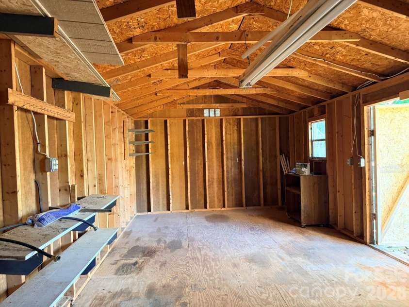 1066 Gold Mine Drive, Catawba, NC 28609.  MLS# CAR4430584, YatesRealty ID 54447. Storage shed