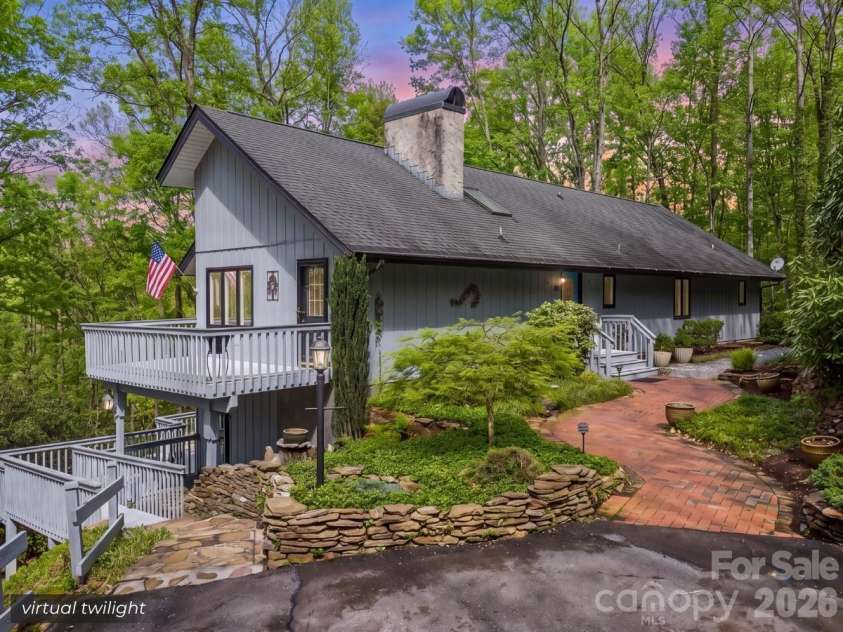 1270 Glen Cannon Drive, Pisgah Forest, NC 28768.  MLS# CAR4355988, YatesRealty ID 5445. 