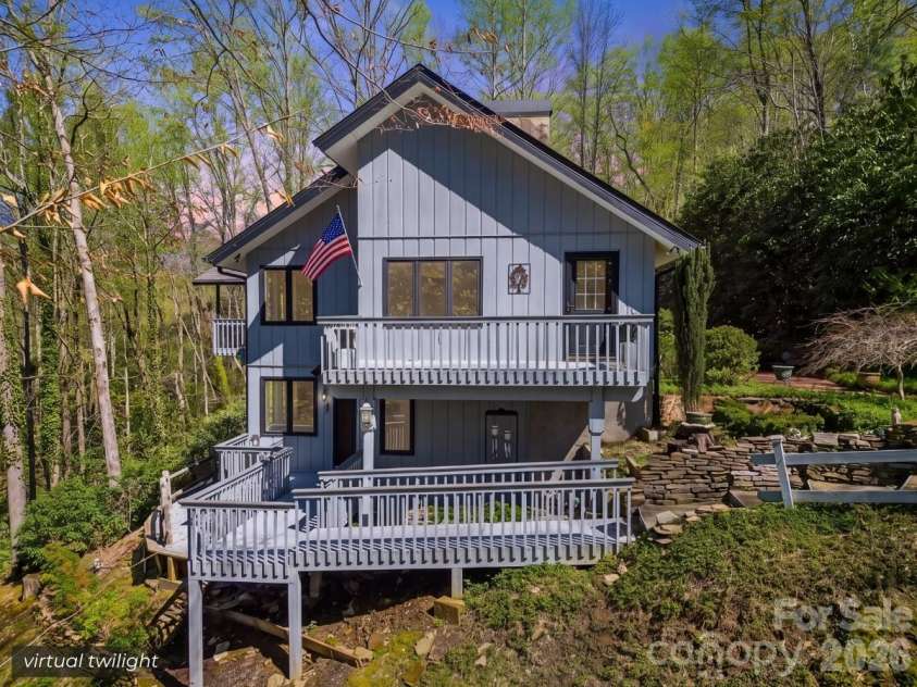 1270 Glen Cannon Drive, Pisgah Forest, NC 28768.  MLS# CAR4355988, YatesRealty ID 5445. 