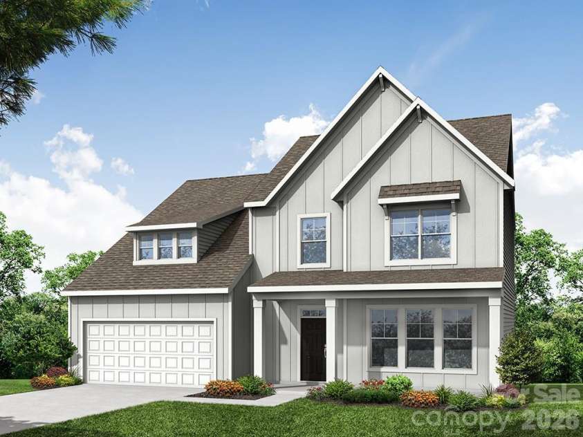6100 New River Drive, Huntersville, NC 28078.  MLS# CAR4409566, YatesRealty ID 54467. Homesite 92 features a Brevard E floorplan