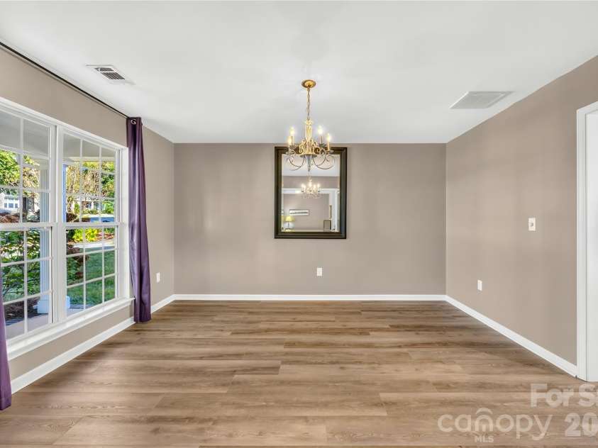 19822 Davidson Concord Road, Davidson, NC 28036.  MLS# CAR4429435, YatesRealty ID 54473. Dining Area leading into Kitchen