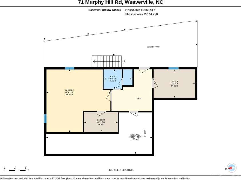 71 Murphy Hill Road, Weaverville, NC 28787.  MLS# CAR4430127, YatesRealty ID 54488. 
