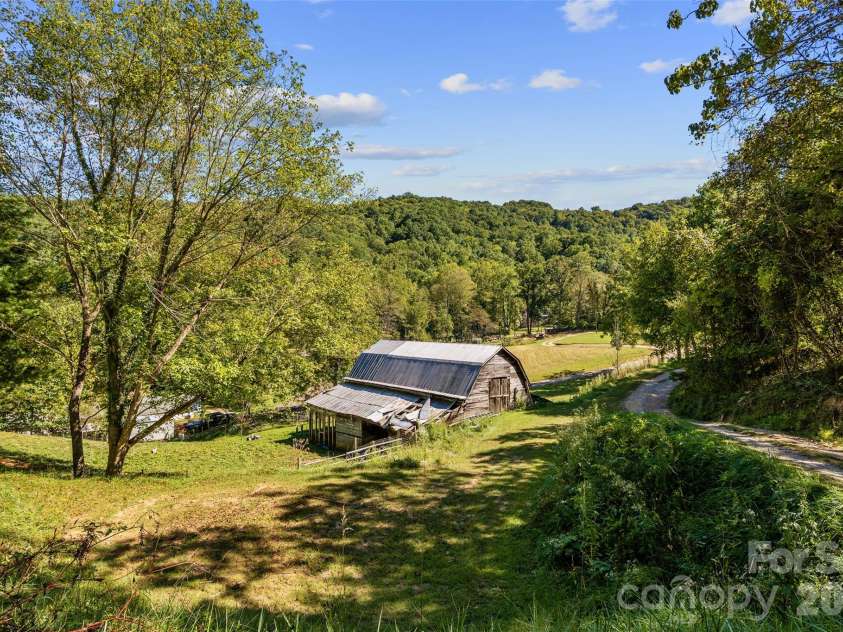 60 Spring Mountain Drive, Canton, NC 28716.  MLS# CAR4419213, YatesRealty ID 54498. Barn and additional acreage available separately, subject to survey.