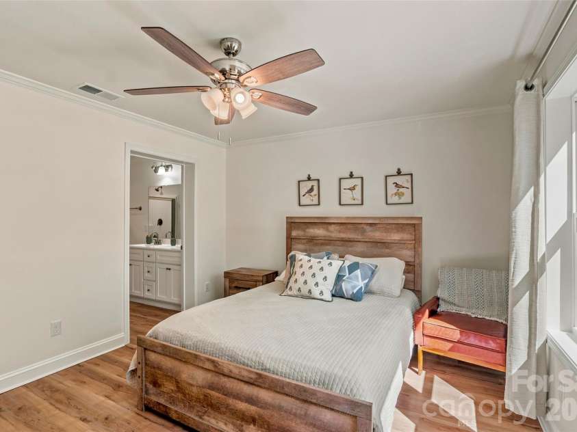 60 Spring Mountain Drive, Canton, NC 28716.  MLS# CAR4419213, YatesRealty ID 54498. Primary suite at its own end