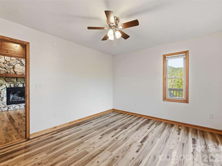 144 Appalachian Trail, Maggie Valley, NC 28751.  MLS# CAR4429734, YatesRealty ID 54509. Primary Ensuite Bedroom