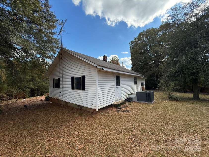 175 Rush Loop Road, Mount Gilead, NC 27306.  MLS# CAR4319543, YatesRealty ID 5451. Back Side View