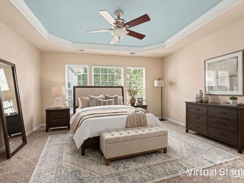 15184 Legend Oaks Court, Indian Land, SC 29707.  MLS# CAR4430941, YatesRealty ID 54514. Virtually staged