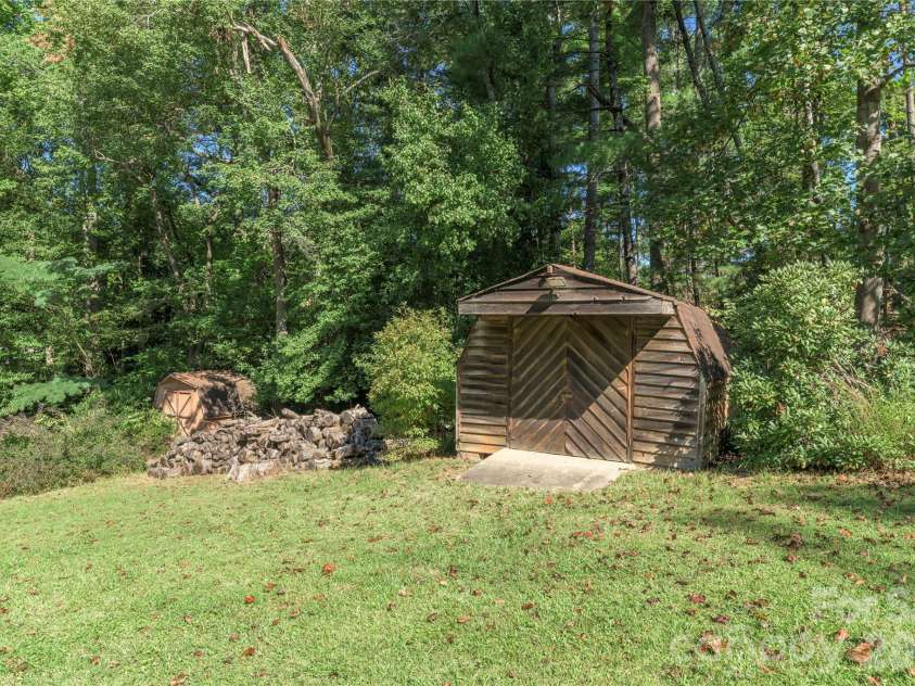 2882 Butler Bridge Road, Mills River, NC 28759.  MLS# CAR4430985, YatesRealty ID 54527. Two Large Storage Buildings