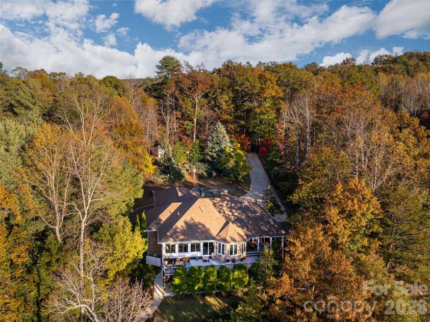 1341 Forest Lake Heights Drive, Nebo, NC 28761.  MLS# CAR4339850, YatesRealty ID 5453. Exquisite, private location!