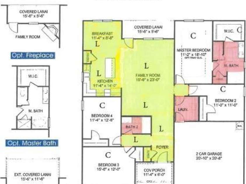 110 Swinford Drive, Salisbury, NC 28146.  MLS# CAR4430567, YatesRealty ID 54544. 1902 Floor Plan