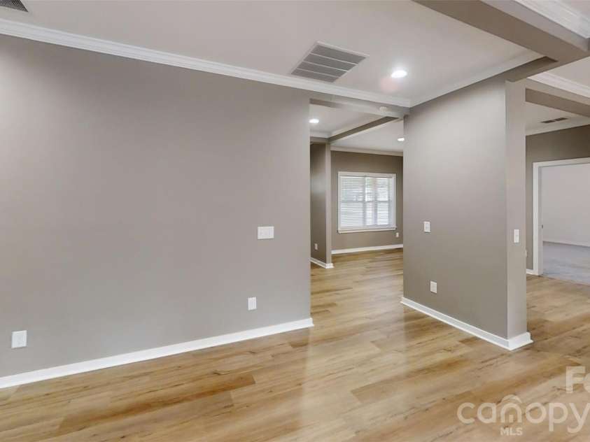101 Riverhills Lane, Morganton, NC 28655.  MLS# CAR4401329, YatesRealty ID 54549. Living room view to front door