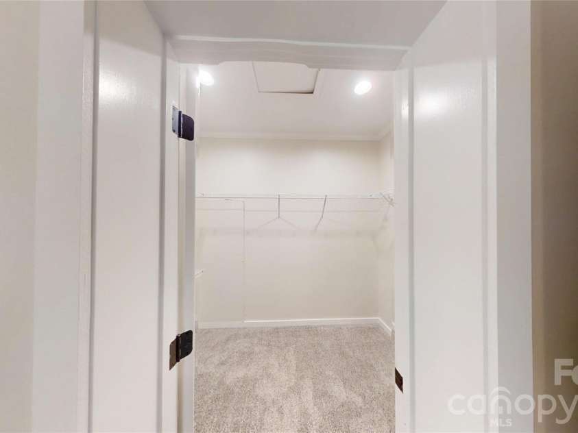 101 Riverhills Lane, Morganton, NC 28655.  MLS# CAR4401329, YatesRealty ID 54549. Master closet