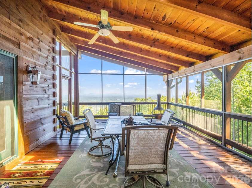 5409 Mineral Springs Mountain Avenue, Valdese, NC 28690.  MLS# CAR4426784, YatesRealty ID 54559. From primary bedroom and main level deck