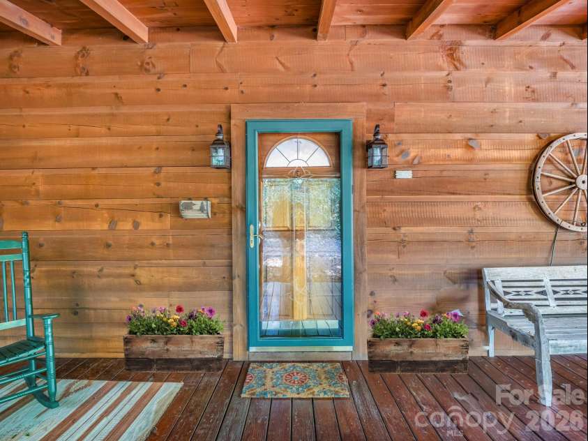 5409 Mineral Springs Mountain Avenue, Valdese, NC 28690.  MLS# CAR4426784, YatesRealty ID 54559. Inviting covered porch entry