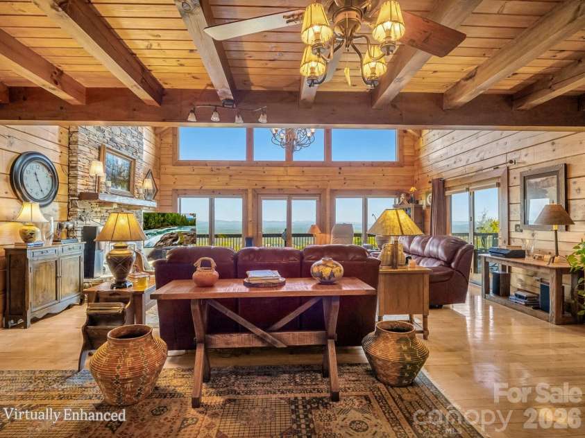5409 Mineral Springs Mountain Avenue, Valdese, NC 28690.  MLS# CAR4426784, YatesRealty ID 54559. Step into expansive views and great room