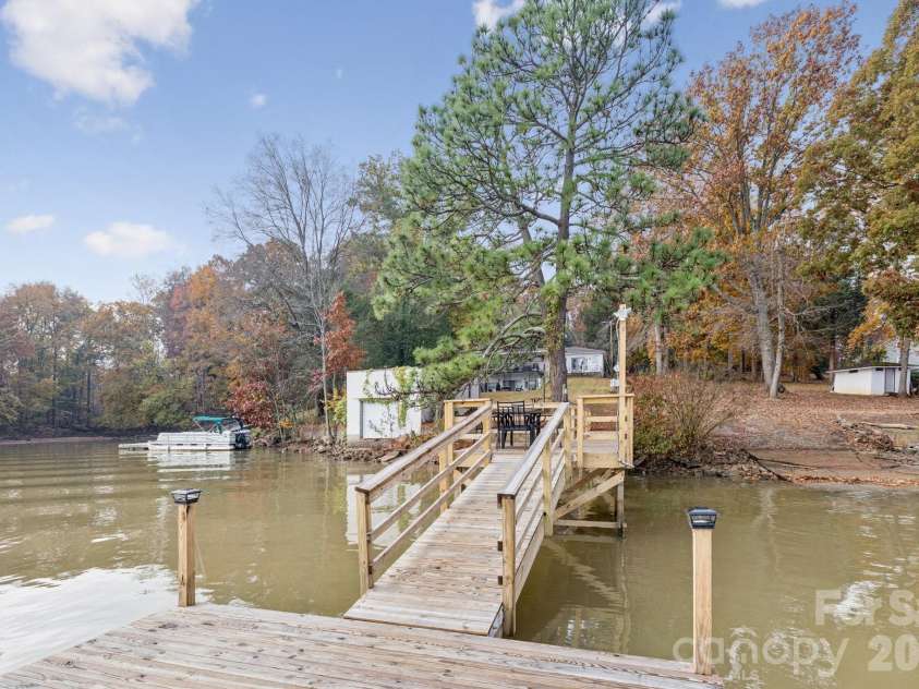 145 Murray Drive, Salisbury, NC 28146.  MLS# CAR4321343, YatesRealty ID 54560. Newly rebuilt Dock