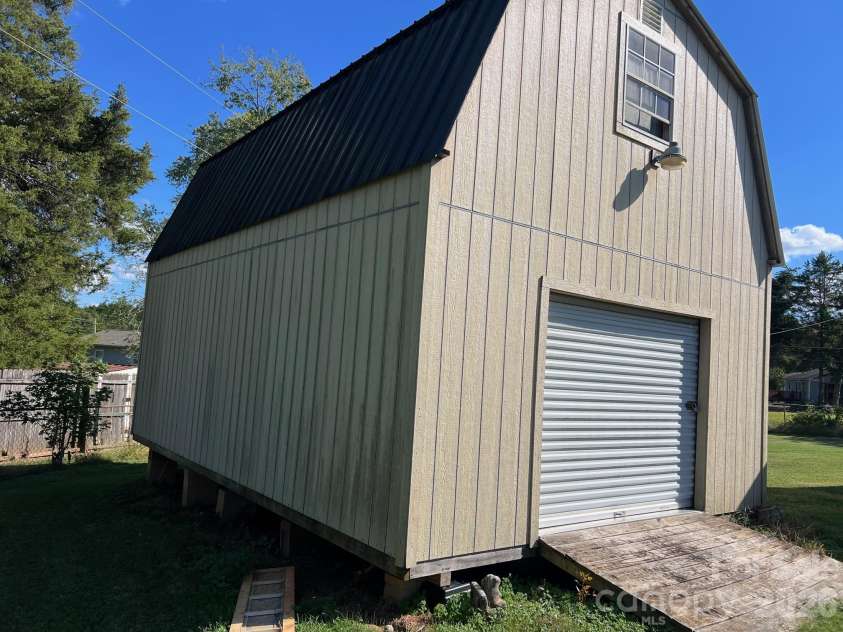 4146 Startown Road, Newton, NC 28658.  MLS# CAR4429519, YatesRealty ID 54576. Two story storage building