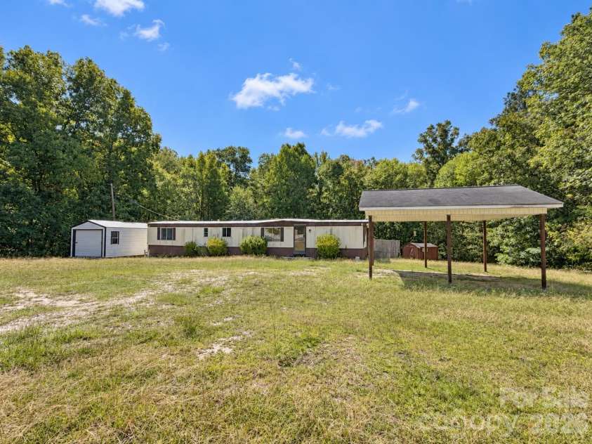 2156 John Everall Road, Lancaster, SC 29720.  MLS# CAR4431054, YatesRealty ID 54586. White metal shed not included