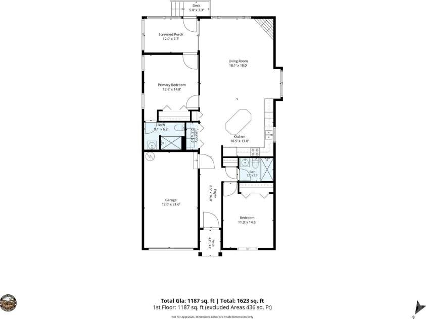 13 Gray Wolf Lane, Hendersonville, NC 28792.  MLS# CAR4427754, YatesRealty ID 54594. Floorplan