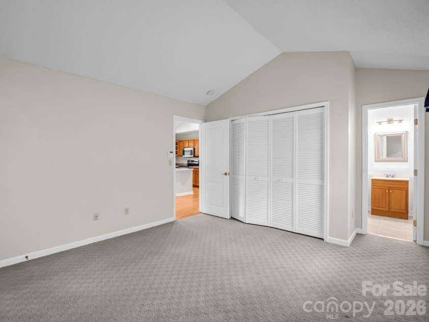 13 Gray Wolf Lane, Hendersonville, NC 28792.  MLS# CAR4427754, YatesRealty ID 54594. Primary Bedroom – Alternate View