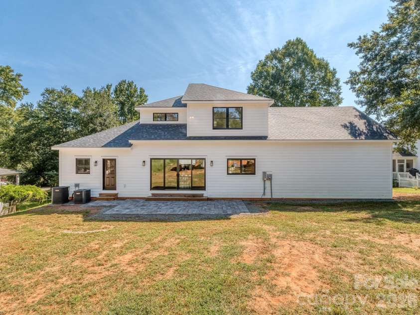 4899 Moonlite Bay Drive, Sherrills Ford, NC 28673.  MLS# CAR4343419, YatesRealty ID 5460. Backyard with patio