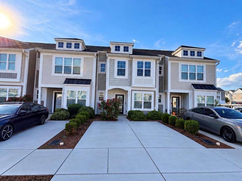 375 Halton Crossing Drive, Concord, NC 28027.  MLS# CAR4430930, YatesRealty ID 54607. Front of the home