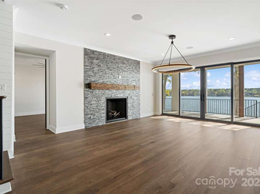 7116 Topsail Circle, Tega Cay, SC 29708.  MLS# CAR4238062, YatesRealty ID 5461. Basement Living Room