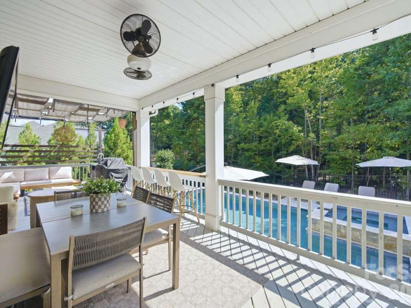 612 Highland Ridge Point, Clover, SC 29710.  MLS# CAR4424384, YatesRealty ID 54612. Large deck for entertaining