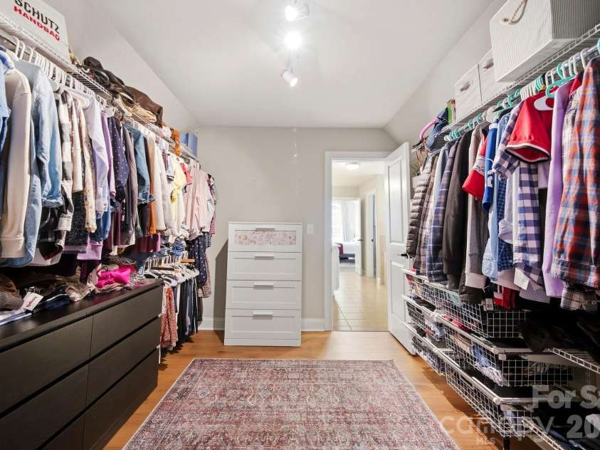 612 Highland Ridge Point, Clover, SC 29710.  MLS# CAR4424384, YatesRealty ID 54612. Oversized primary closet with direct access to storage