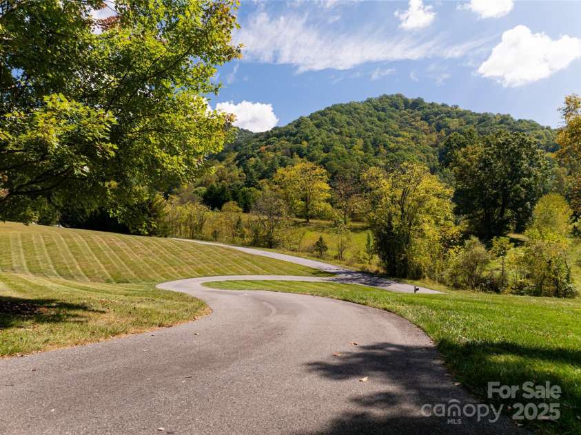 195 Meadow Creek Drive, Weaverville, NC 28787.  MLS# CAR4245670, YatesRealty ID 5462. View from front patio