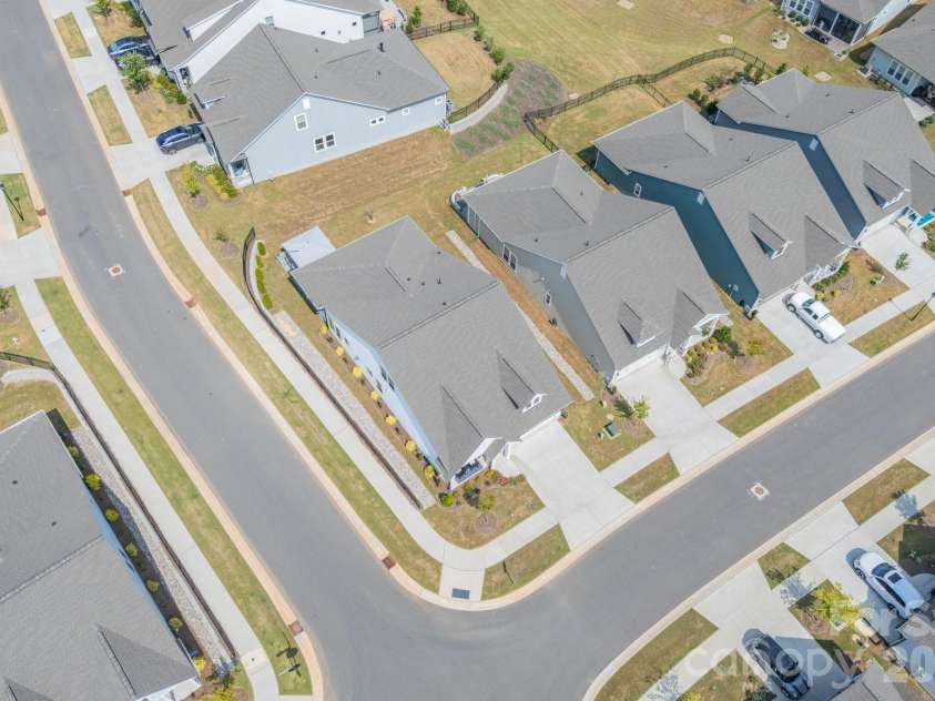 1018 Lowland Way, Waxhaw, NC 28173.  MLS# CAR4427578, YatesRealty ID 54654. Aerial View