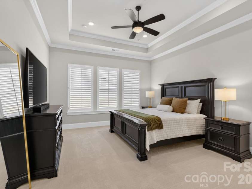1018 Lowland Way, Waxhaw, NC 28173.  MLS# CAR4427578, YatesRealty ID 54654. Primary Bedroom