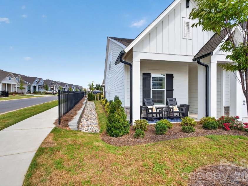 1018 Lowland Way, Waxhaw, NC 28173.  MLS# CAR4427578, YatesRealty ID 54654. Side Exterior