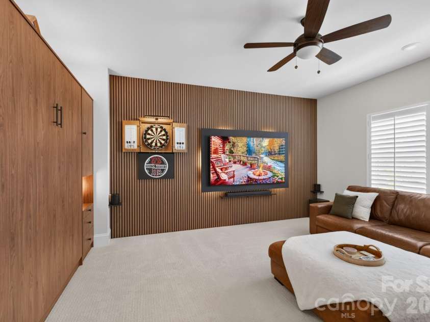 1018 Lowland Way, Waxhaw, NC 28173.  MLS# CAR4427578, YatesRealty ID 54654. Upper Level Bonus/Bedroom with Murphy Bed