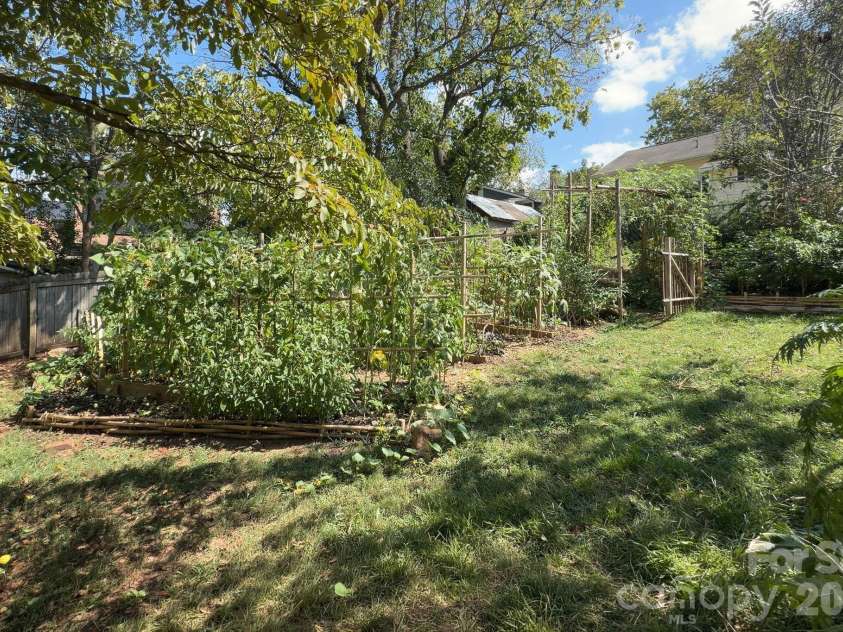 201 Logan Avenue, Asheville, NC 28806.  MLS# CAR4426540, YatesRealty ID 54658. Backyard