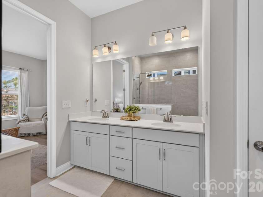 1006 Lowland Way, Waxhaw, NC 28173.  MLS# CAR4427580, YatesRealty ID 54659. Primary Bathroom Vanities