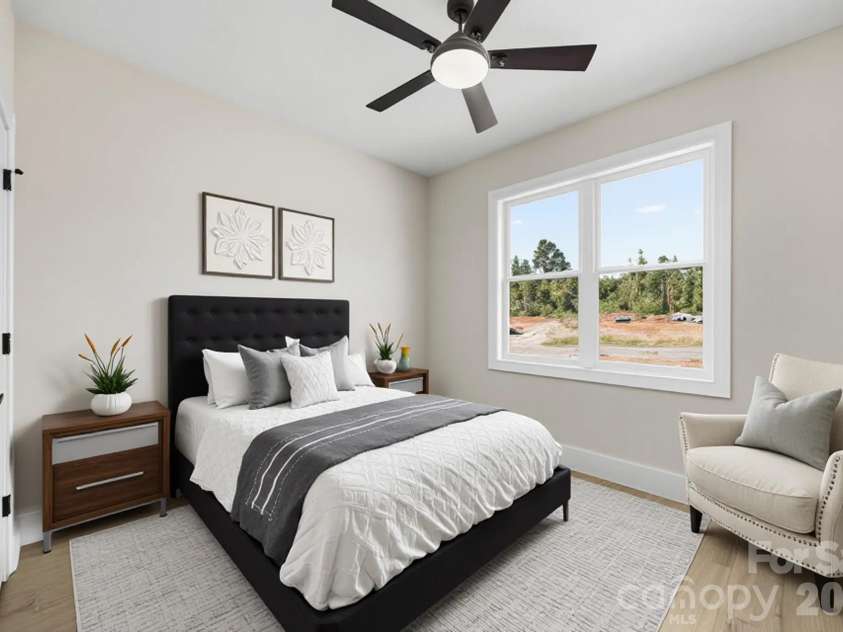 142 Brat Way, Salisbury, NC 28147.  MLS# CAR4430538, YatesRealty ID 54664. Virtual bedroom
