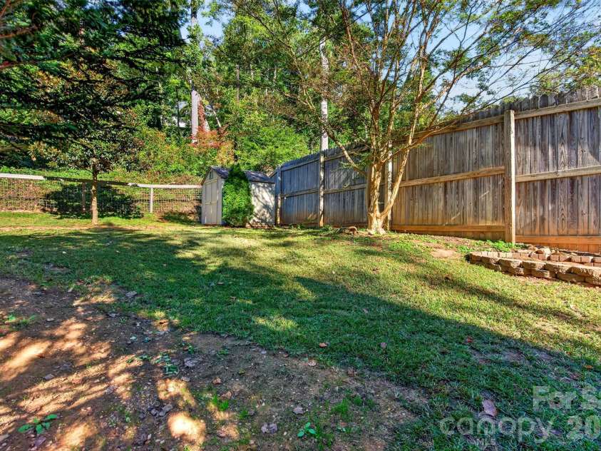 53 Hemlock Street, Arden, NC 28704.  MLS# CAR4430956, YatesRealty ID 54671. Fenced in backyard