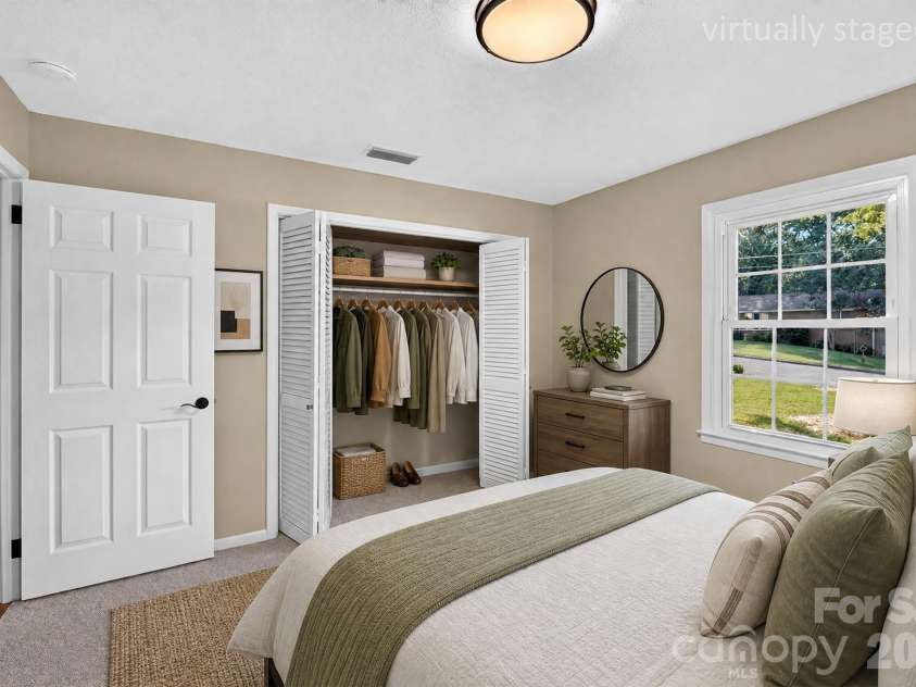 1007 Woodland Street, Valdese, NC 28690.  MLS# CAR4429584, YatesRealty ID 54673. Virtually staged bedroom 3