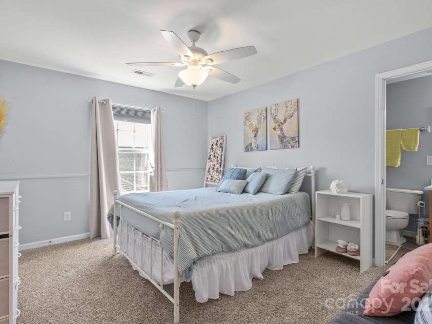 1016 Council Fire Circle, Indian Trail, NC 28079.  MLS# CAR4238473, YatesRealty ID 5469. 3rd bedroom