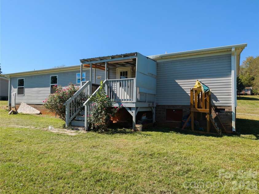 3610 Cameo Lane, Lenoir, NC 28645.  MLS# CAR4430128, YatesRealty ID 54691. Back of Home