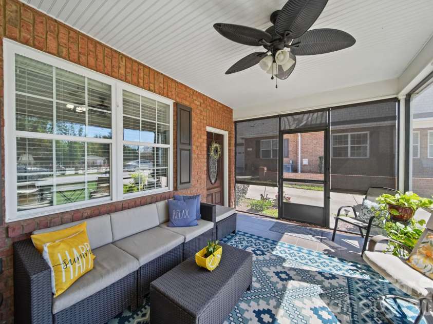 2367 Stardust Court, Denver, NC 28037.  MLS# CAR4429060, YatesRealty ID 54693. Screened porch