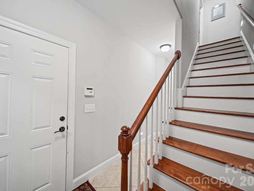 2367 Stardust Court, Denver, NC 28037.  MLS# CAR4429060, YatesRealty ID 54693. Staircase