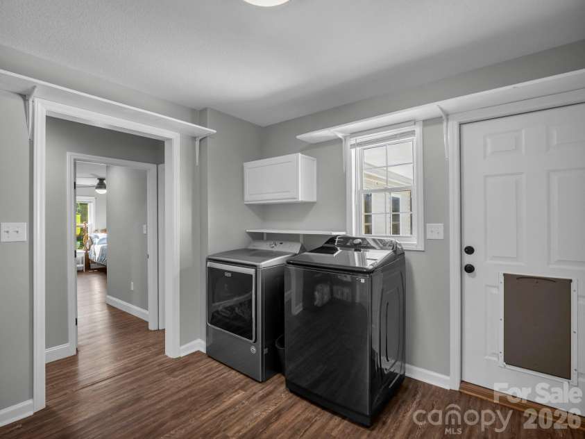 131 Burch Hutchins Road, Forest City, NC 28043.  MLS# CAR4430340, YatesRealty ID 54697. Laundry room