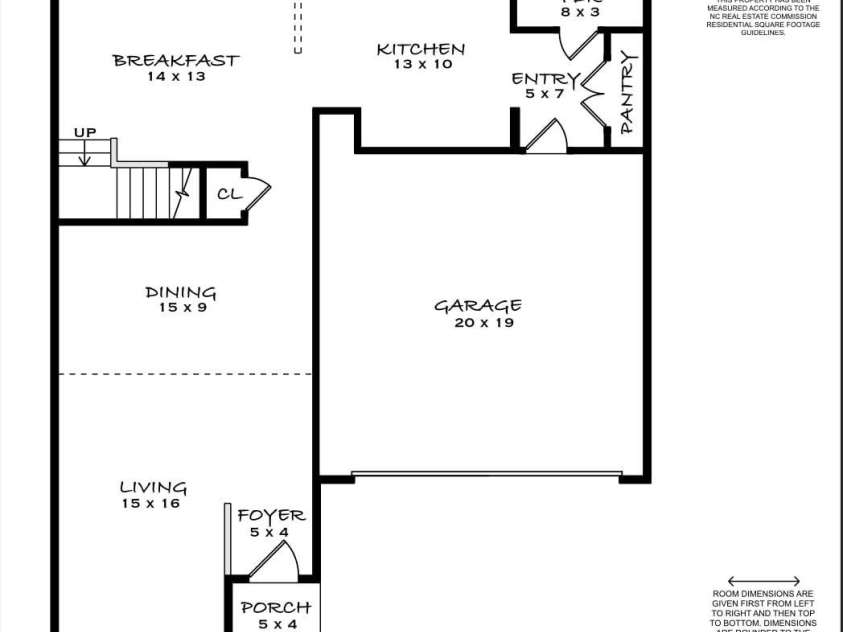 2009 Amos Oaks Lane, Charlotte, NC 28215.  MLS# CAR4333697, YatesRealty ID 5470. 